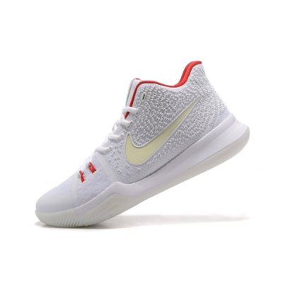 Nike Erkek Kyrie 3 Beyaz / Kırmızı Basketbol Ayakkabısı Türkiye - W3F8U0Q0